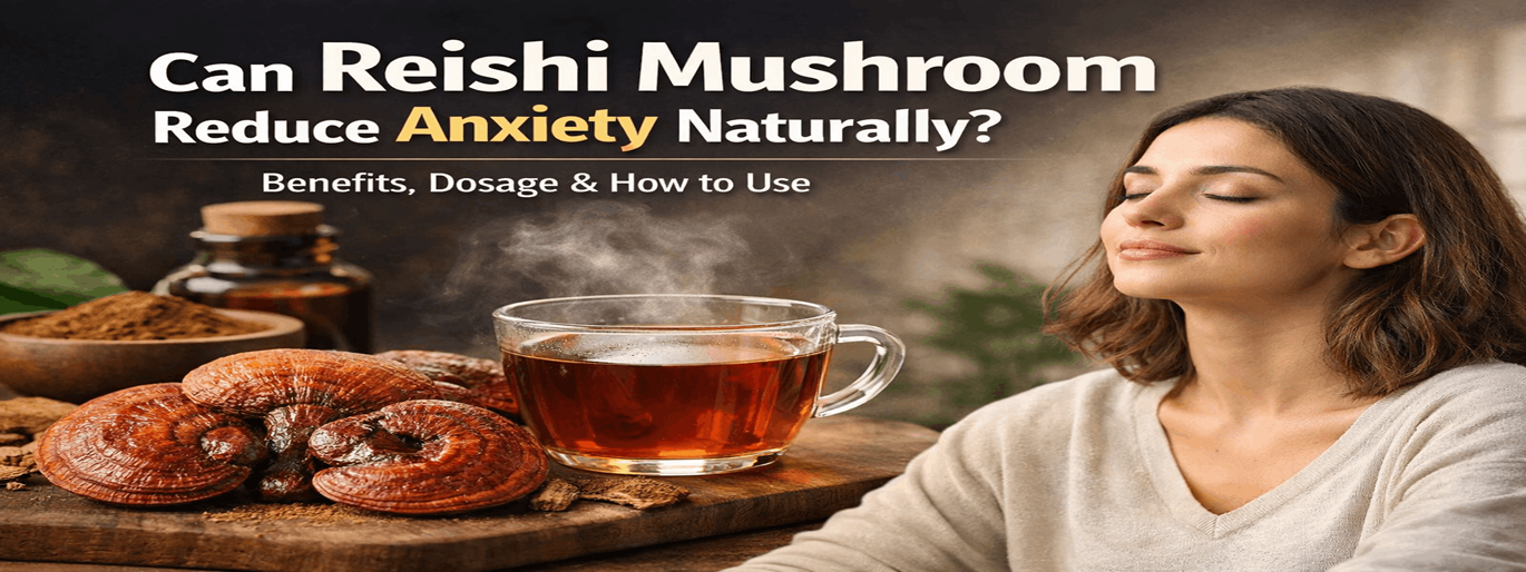 Can Reishi Mushroom Reduce Anxiety Naturally?