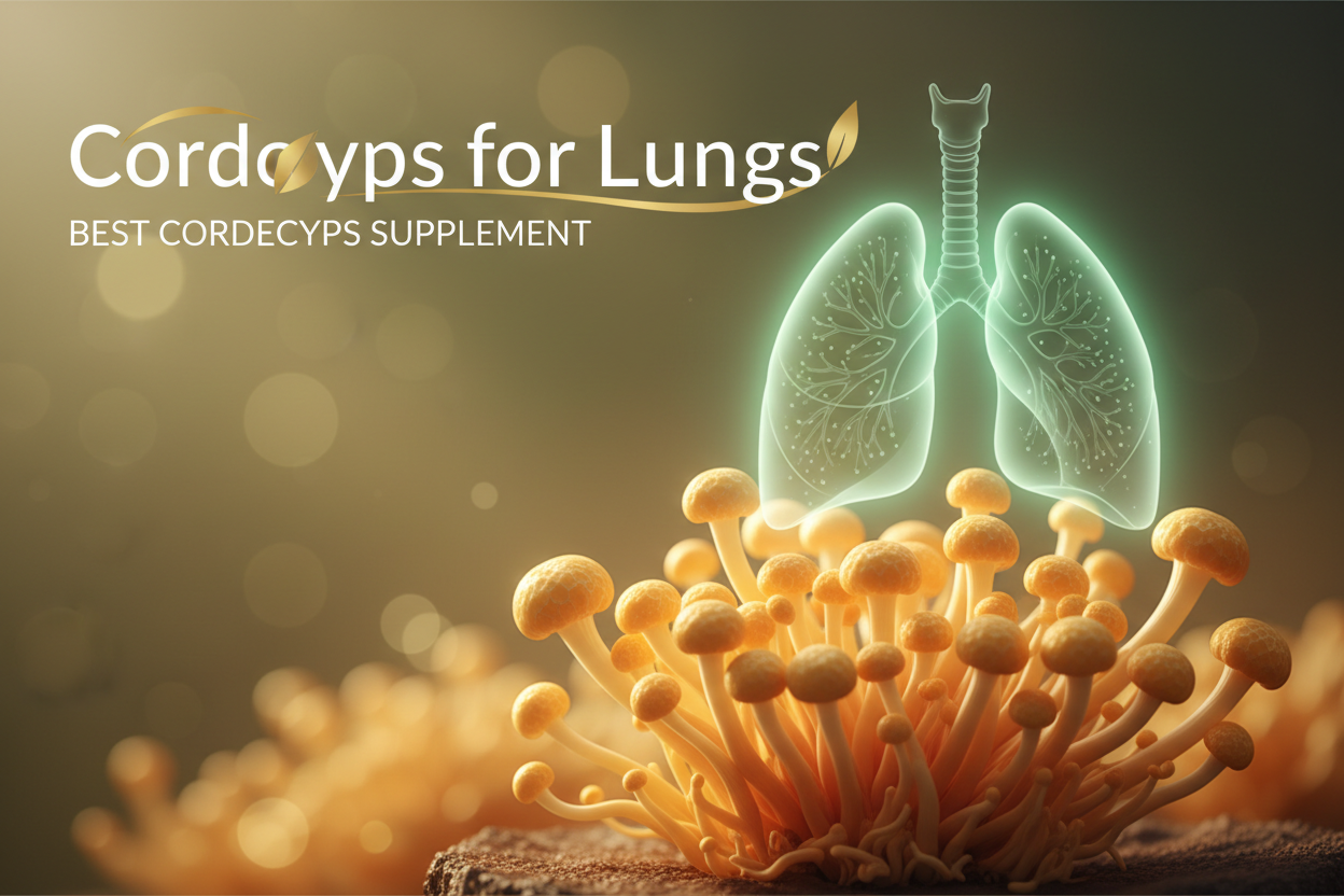 Cordyceps for Lungs: How It Helps Boost Breathing Naturally (2025 Guide)