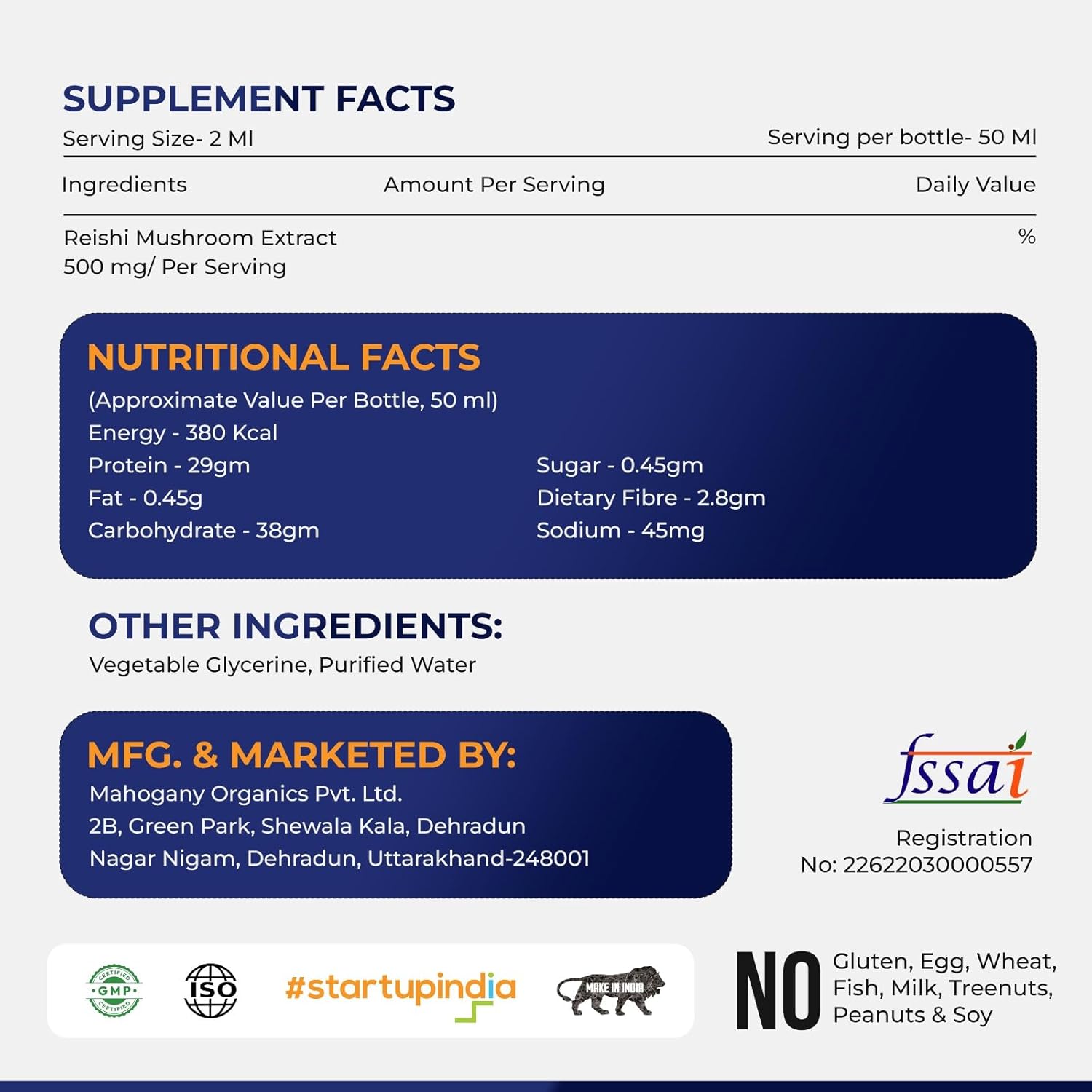 Reishi Mushroom Extract for Stress Relief, Sleep & Immunity