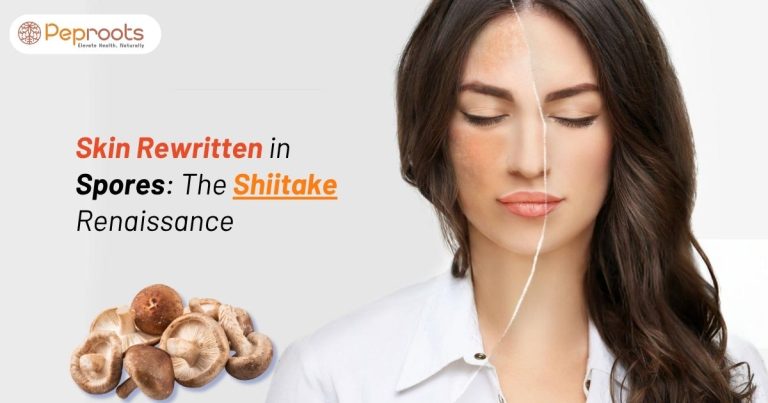 Skin Rewritten in Spores: The Shiitake Renaissance