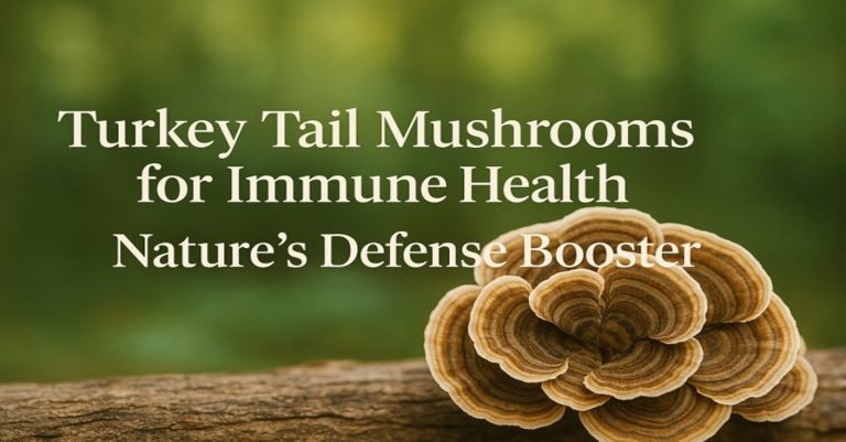 Turkey Tail Mushrooms for Immune Health: Nature’s Defense Booster