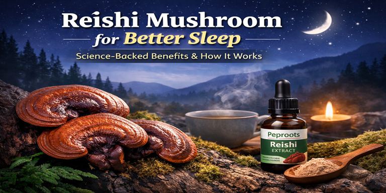 Reishi Mushroom for Better Sleep: Science-Backed Benefits & How It Works