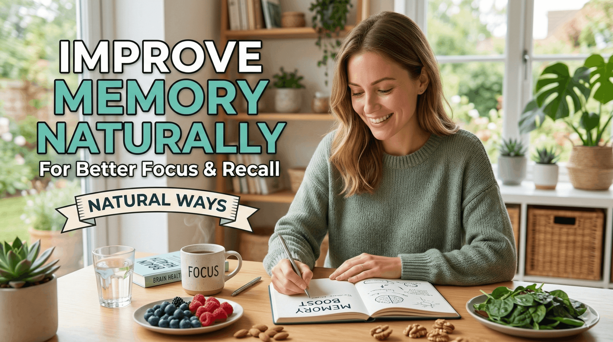 How to Improve Memory Naturally for Better Focus and Recall