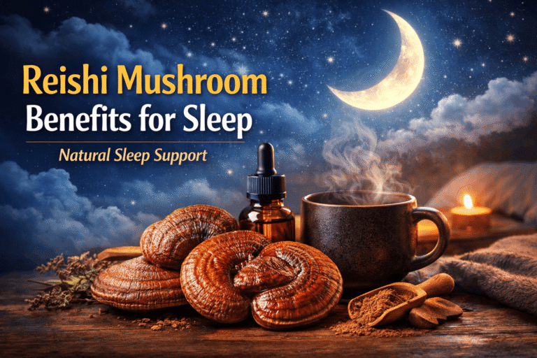 Reishi Mushroom Benefits for Sleep: A Natural Way to Improve Rest and Relaxation