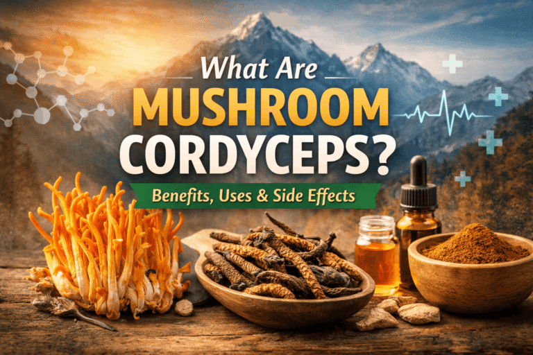 What Are Mushroom Cordyceps? Complete Guide to Benefits, Uses, Science & Safety