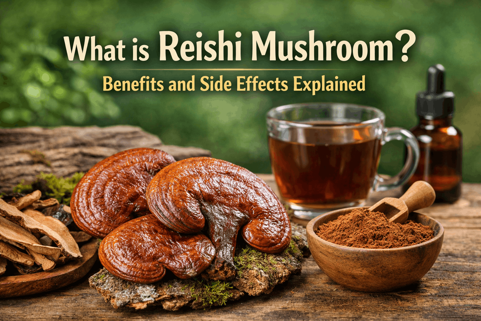 What is Reishi Mushroom? Benefits and Side Effects Explained