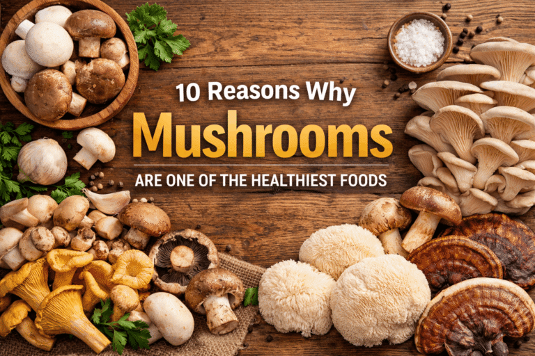 10 Reasons Why Mushrooms Are One of the Healthiest Foods