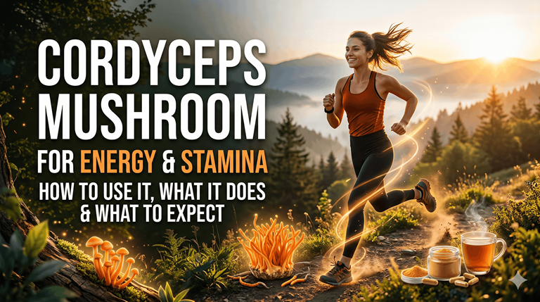 Cordyceps Mushroom for Energy and Stamina: How to Use It, What It Does, and What to Expect