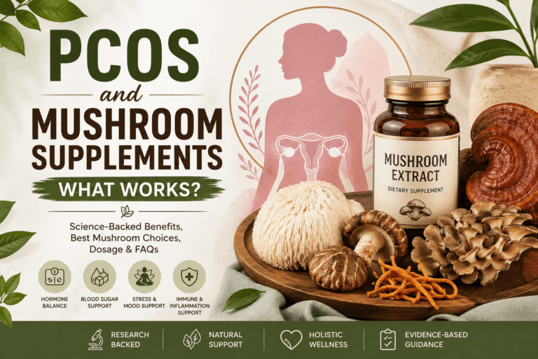 PCOS and Mushroom Supplements  – What Works?
