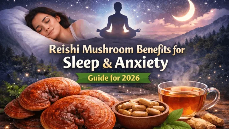Reishi Mushroom Benefits for Sleep and Anxiety