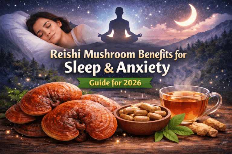 Reishi Mushroom Benefits for Sleep and Anxiety