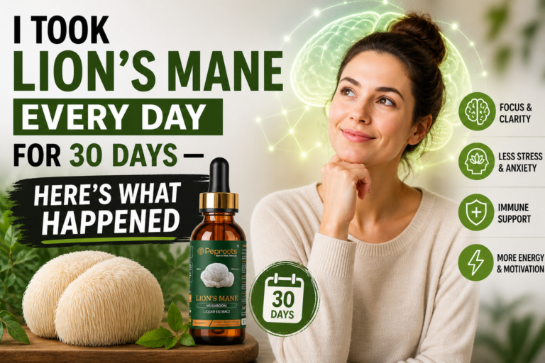 I Took Lion’s Mane Every Day for 30 Days — Here’s What Happened